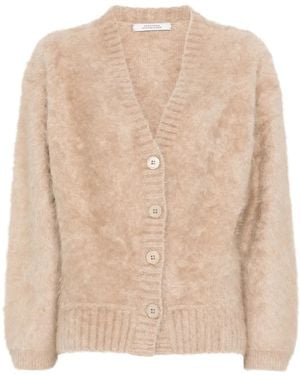 Dorothee Schumacher Cardigan Fluffy Luxury - Neutro