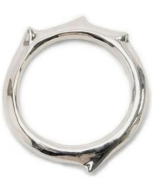 Andres Gallardo Thorn-Detail Ring - Metallic