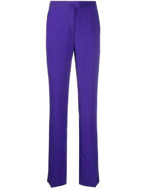 ANDAMANE Straight-Leg Tailored Pants - Purple