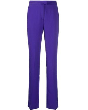 ANDAMANE Straight-Leg Tailored Pants - Purple