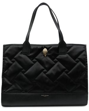 Kurt Geiger Recycled Sq トートバッグ - ブラック