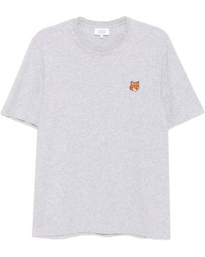 Maison Kitsuné フォックス パッチ Tシャツ - ホワイト