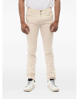 Corneliani Five-Pocket Trousers - Natural