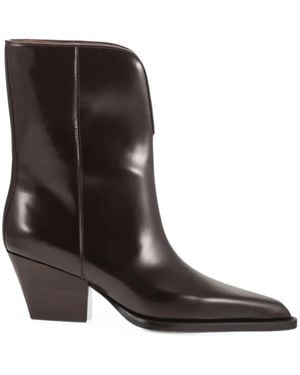 Paris Texas Botas Jane De Media Caña - Negro