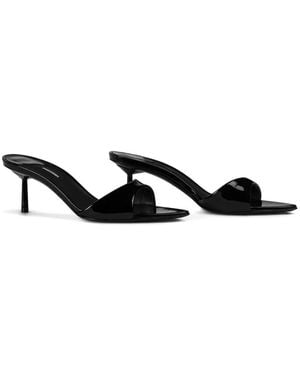 Le Silla Bella Pointed-Toe Heeled Sandals - Black