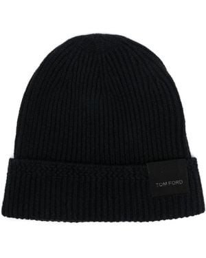 Tom Ford Cashmere Hat - Black