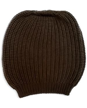 LA ROSE Cash Beanie - Brown