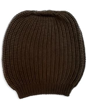 LA ROSE Cash Beanie - Brown