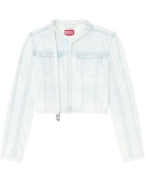 DIESEL Denim Cotton Jacket - White