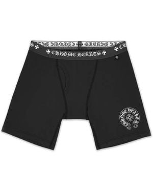 Chrome Hearts Logo Boxers - Black