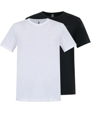 Moschino Logo-Detail T-Shirt (Pack Of Two) - Blue