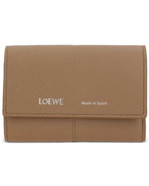 Loewe Leather Wallet - Brown