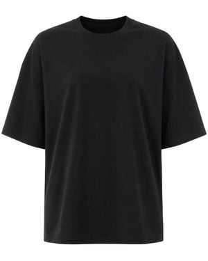 Dondup Logo-Print Drop-Shoulder T-Shirt - Black