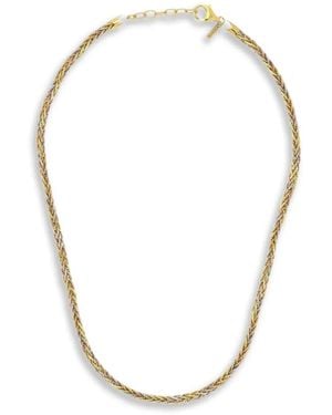 Desmo Interlace Necklace - Metallic