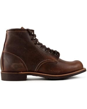 Red Wing Blacksmith Combat Boots - Brown