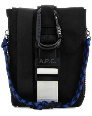 A.P.C. Carabiner-strap Crossbody Bag - ブラック