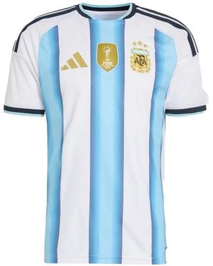 adidas Argentina 26 Striped T-Shirt - Blue