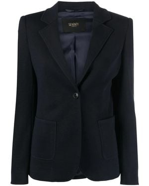 Seventy Single-Breasted Blazer - Black