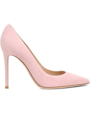 Gianvito Rossi Gianvito 105mm スエードパンプス - ピンク