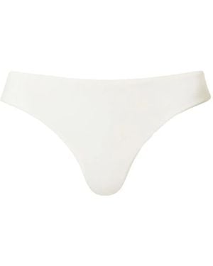 Twinset Bragas con motivo de T ovalada - Blanco