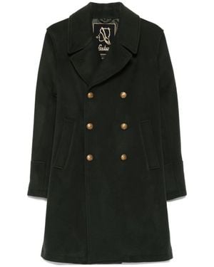 Sealup Genova Double-Breasted Coat - Black