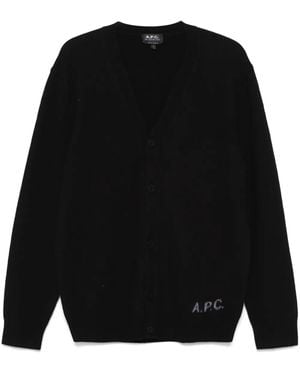 A.P.C. Kenny Cardigan - Schwarz