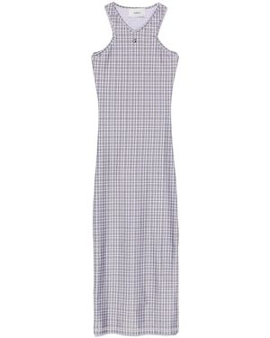 Coperni Trägerkleid in Midi-Länge - Lila