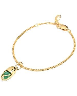 CAPSULE ELEVEN Collier À Pendentif Scarabée - Métallisé