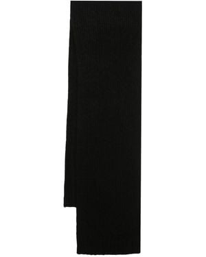 Allude カシミア スカーフ - ブラック