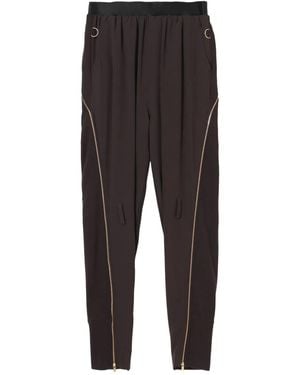 Undercover Zip-Detail Tapered Trousers - Grey