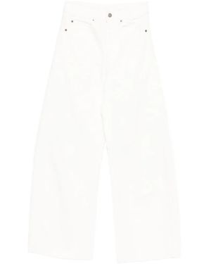 Soeur Gaspard Wide-Leg Jeans - White