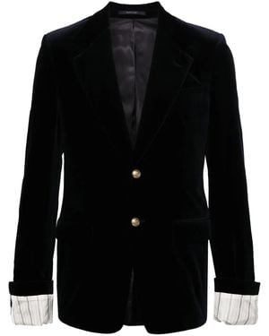 Gucci Velvet Blazer - Black