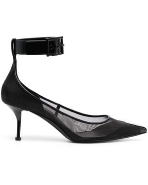 Alexander McQueen 'Punk’ Court Shoes - Black