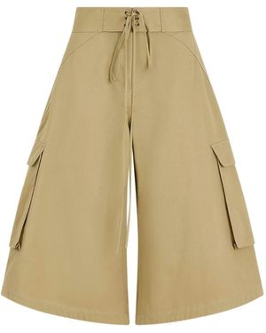 Rosie Assoulin Cargo-Shorts mit Schnürung - Natur