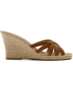 Veronica Beard Espadrilles Compensées Phylina - Brown