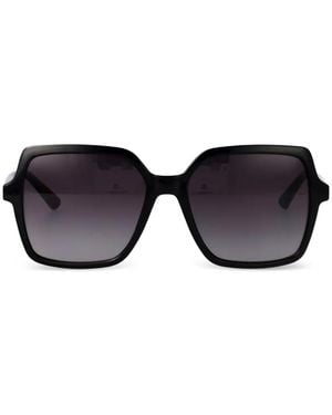Calvin Klein Lunettes De Soleil Butterfly À Monture Géométrique - Black