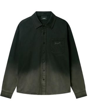 Axel Arigato Cal Button Embroidered Shirt - Green