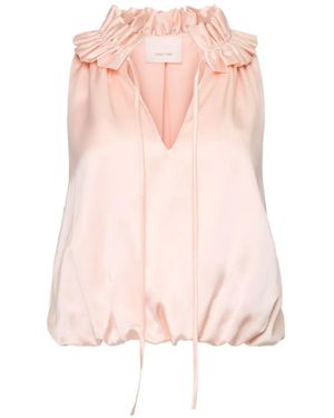 Cinq À Sept Lucianna Ruffled Top - Pink