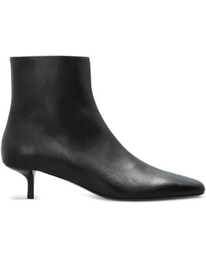 Marsèll 50Mm Spazzola Square-Toe Boots - Black