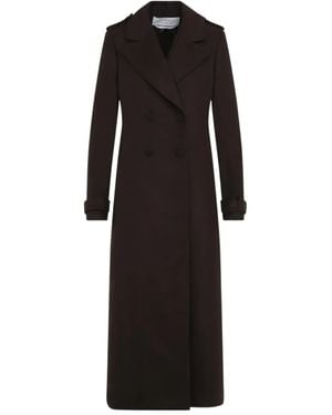 Gabriela Hearst Double-Breasted Buttoned Coat - Black