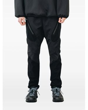 Yoshio Kubo Panelled Trousers - Black
