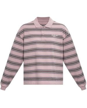 Carhartt Polo Bronson À Rayures - Violet