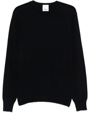 Allude Crew-Neck Sweater - Black