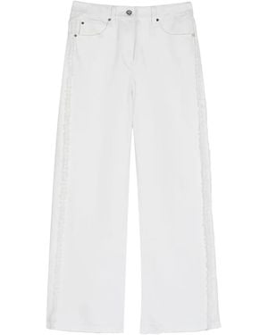 Ports 1961 Jean Weaving Inspired - Blanc