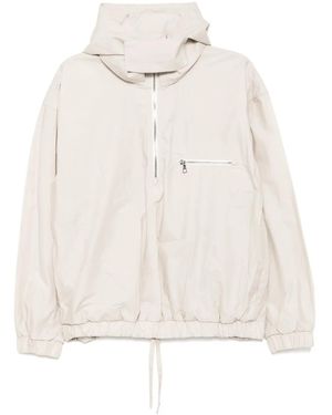 Rier Waxed Windbreaker - Natural