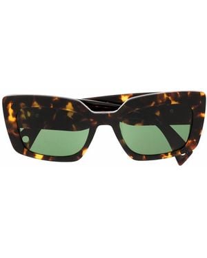 Lanvin Gafas De Sol Con Montura Rectangular - Verde