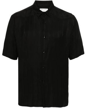 Saint Laurent Cassandre シャツ - ブラック