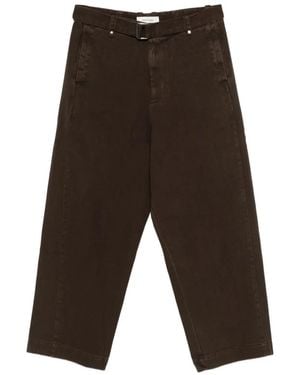 Entire studios Gully Belt Trousers - White