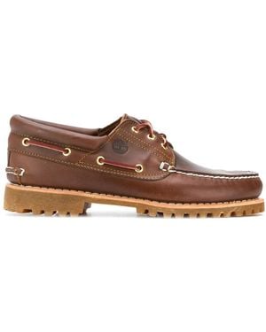 Timberland Segelschuhe mit dicker Sohle - Braun