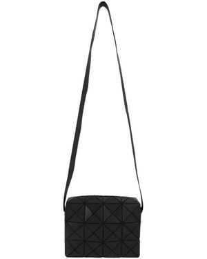 Issey Miyake Cuboid Geometric-Panel Shoulder Bag - White